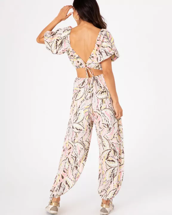 Pink Art Casey Jumpsuit