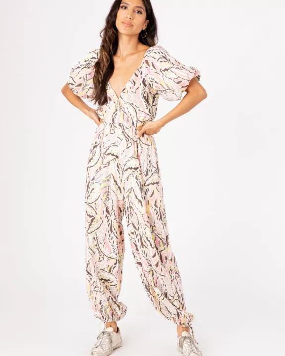 Pink Art Casey Jumpsuit