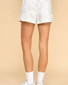 CP10135-Camouflage Print High Waisted Sweat Short