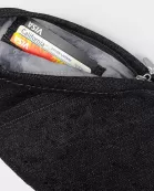 Black Denim Sash Bag