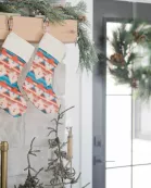 Aztec Christmas Stocking