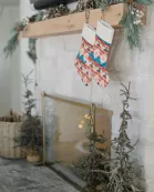 Aztec Christmas Stocking