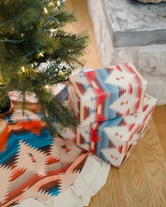 Aztec Christmas Tree Skirt