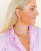 Screwback Stud Earrings - Tally Gold