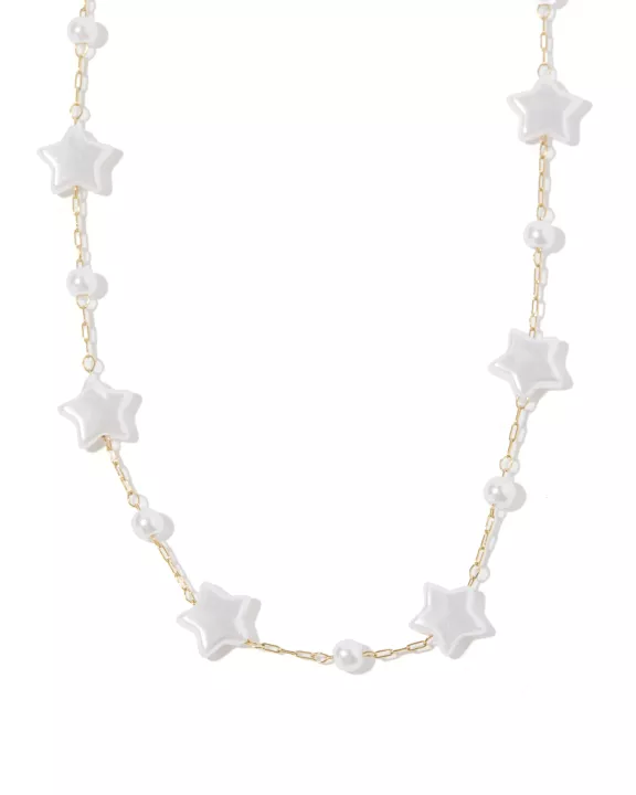 Necklace - Aster Star Pearl