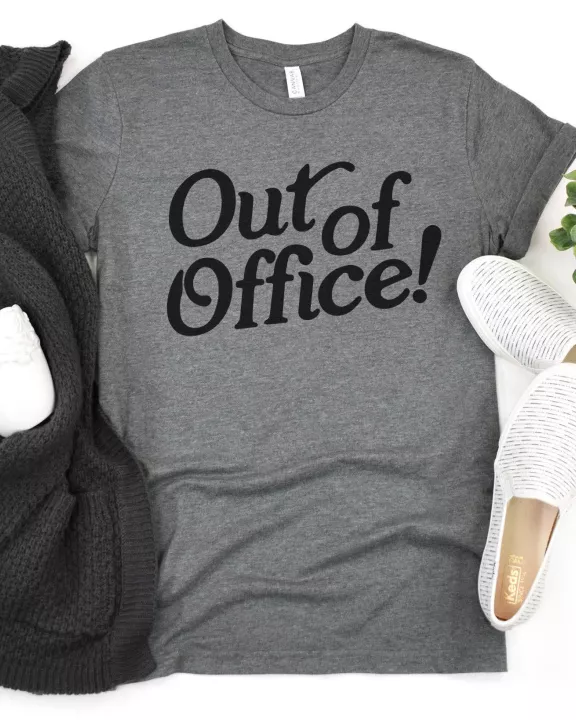 Out Of Office Graphic Tee
