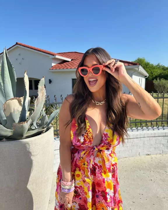 Zena Plunging Neck Maxi Dress - Sunshine