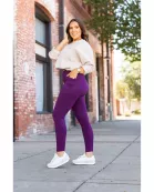 Ready to Ship | The Kinsley Purple Full Length Leggings Round 3 - Luxe Leggings by Julia Roseยฎ