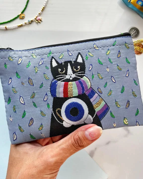 Cat Eye Coin Purse