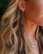 Twila Crystal Drop Earrings