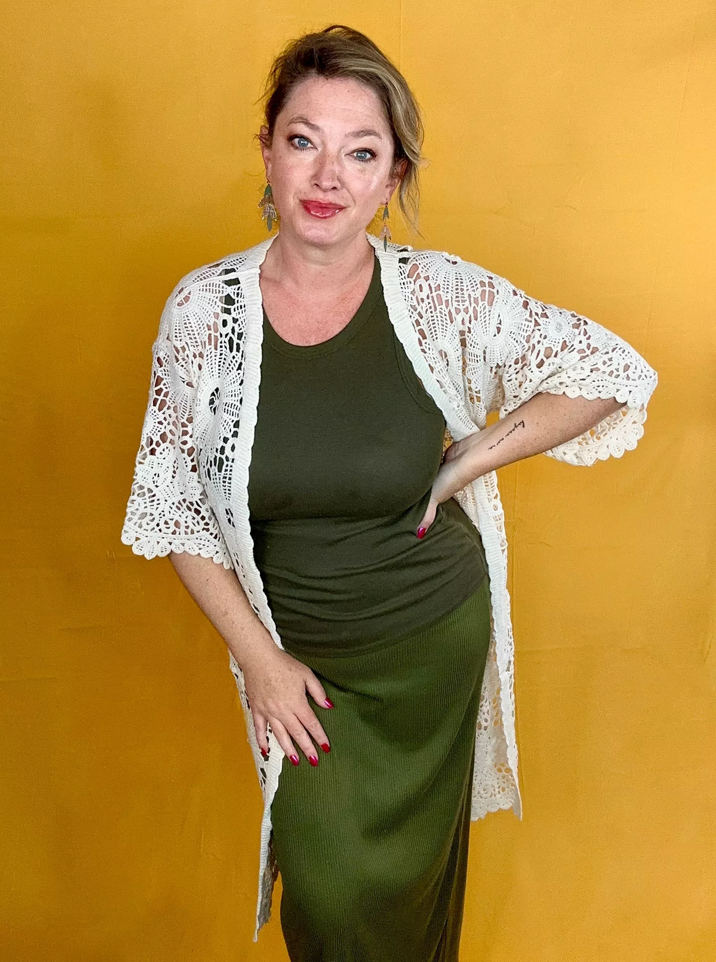 Bold Floral Cardigan