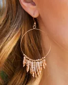 Beaded Tassel Earrings