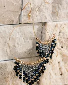 Beaded Tassel Earrings