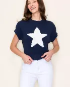 STAR SWEATER TOP