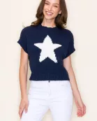 STAR SWEATER TOP
