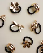 GOLD PONYTAIL CUFFS (4 OPTIONS)