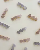 HEART BARRETTE (4 COLORS)