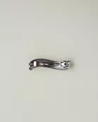 WAVY SILVER BARRETTE