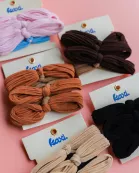 OVERSIZED BOW SLICK BACK PONYTAILS (PACK OF 3)