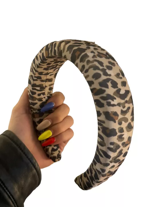 CHEETAH PADDED HEADBAND