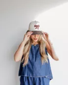 CHEETAH BOW TRUCKER HAT