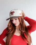 CHEETAH BOW TRUCKER HAT