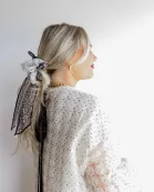 LACE CHEETAH BOW