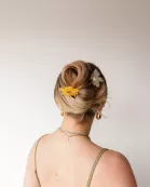FLOWER FRENCH PINS ( 3 COLORS )