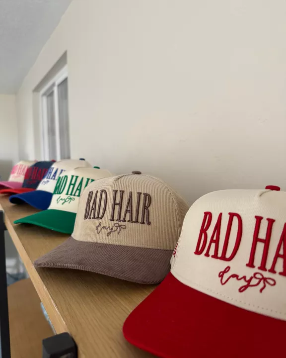 BAD HAIR DAY TRUCKER HAT