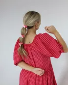 TWO TONED BOW SLICK BACK PONYTAILS (PACK OF 3)