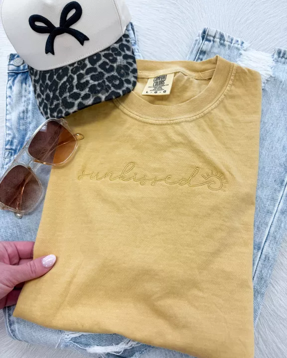 Sunkissed Embroidered Tee