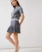 MAS3275 CONTRAST EDGE POLO SWEATER W/SHORT SLEEVE
