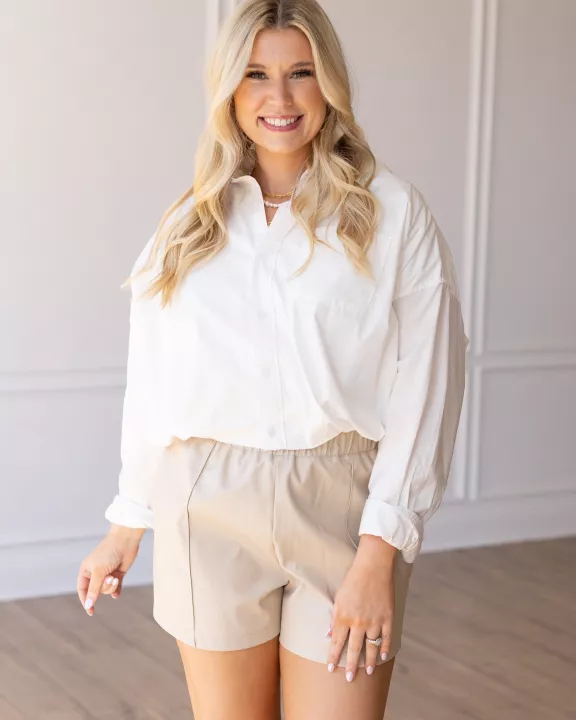COTTON BUBBLE SHIRT