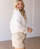 COTTON BUBBLE SHIRT