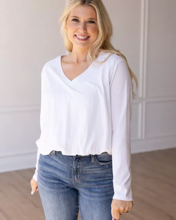 LONG SLEEVE Bubble Tee