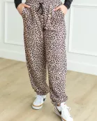 LEOPARD HOODIE JOGGER SET