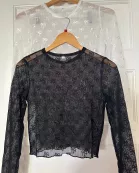 BOW SHEER LAYERING TOP