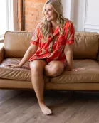 JUNGLE WILD LOUNGE SHORT SLEEVE