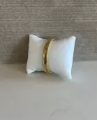 Flex 18k Gold Plated Mesh Bracelet
