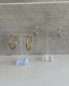 Quinn Chunky Hoops