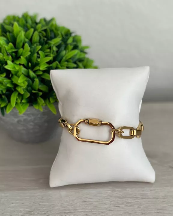 Carabiner Chunky Link Bracelet