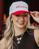Blessed (Cursive) Wholesale Two-Toned Vintage Hat
