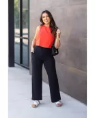 Ready to Ship | The Brooke - Black Wide Leg Full-Length with Pockets - Luxe Leggings by Julia Roseยฎ