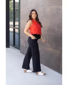 Ready to Ship | The Brooke - Black Wide Leg Full-Length with Pockets - Luxe Leggings by Julia Roseยฎ