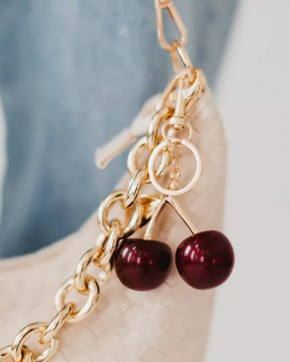 Cherry Bag Charm