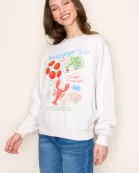 Happy Club Foodie Graphic Sweatshirt