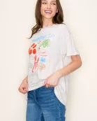 Happy Club Foodie Graphic Top