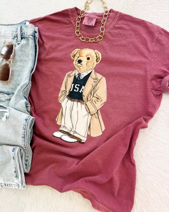 USA Bear Tee