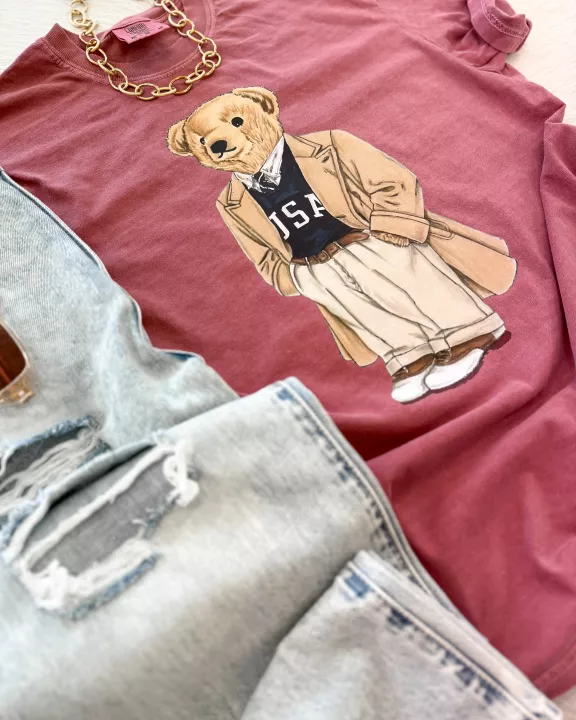 USA Bear Tee
