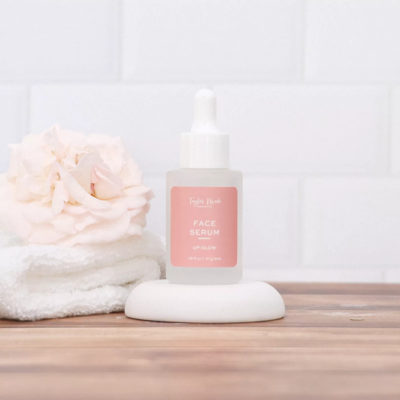 UpGlow Organic Face Serum | Collagen | Hyaluronic Acid